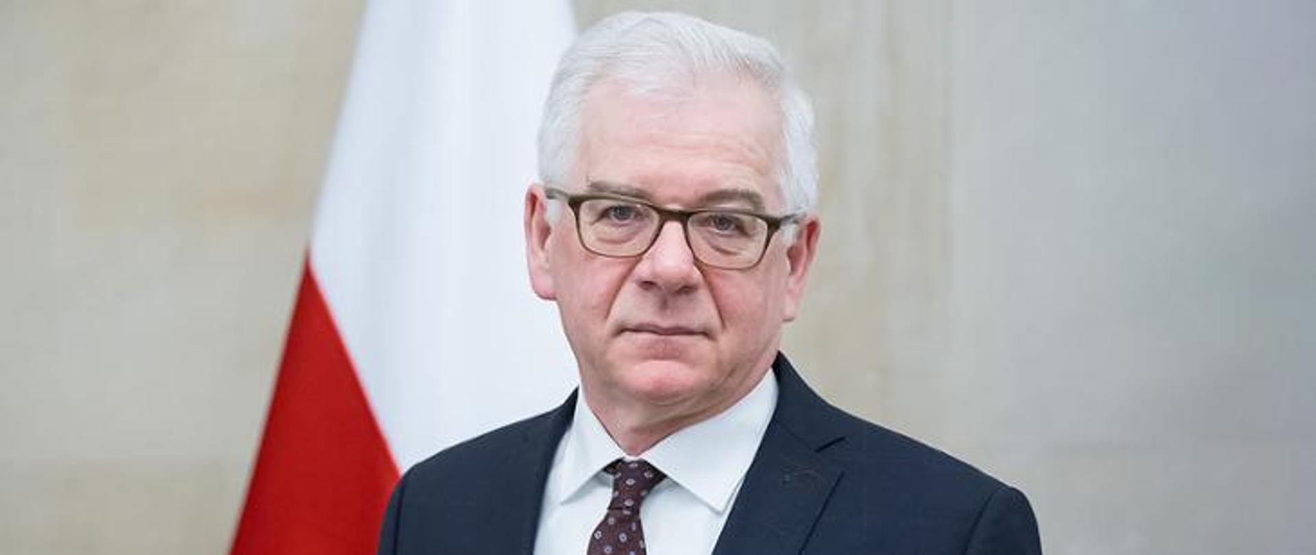 Minister Spraw Zagranicznych RP Jacek Czaputowicz