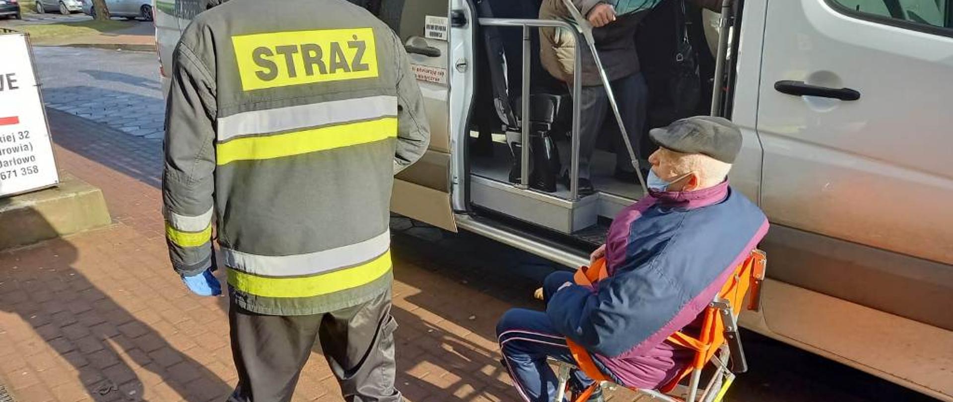 #SzczepimySię Straż Pożarna wspomaga Narodowy Program Szczepień 