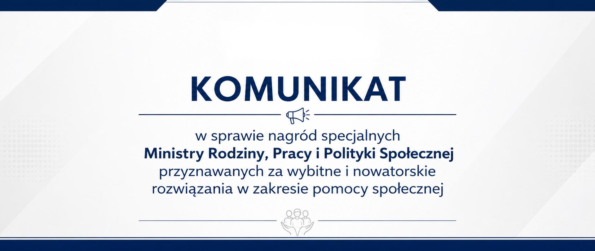 Komunikat - nagrody