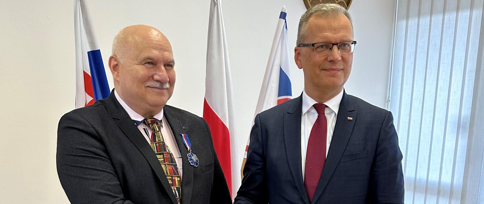 Wręczenie odznaki Gloria Artis