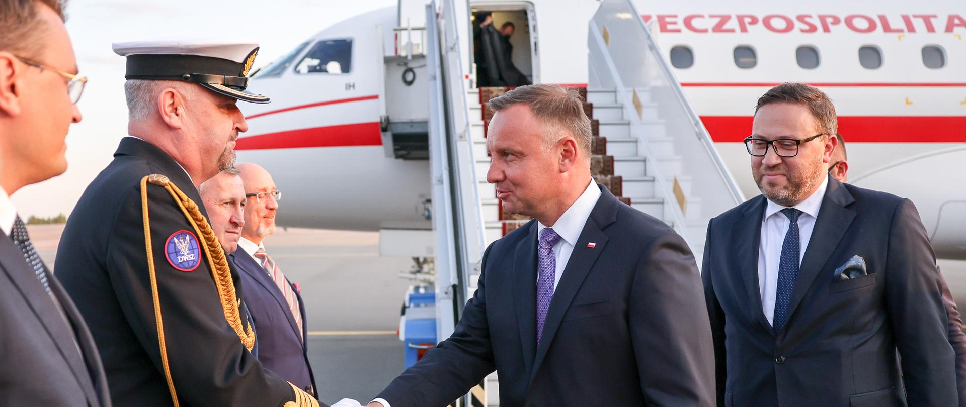 Розпочався візит Президента Республіки Польща в Україну