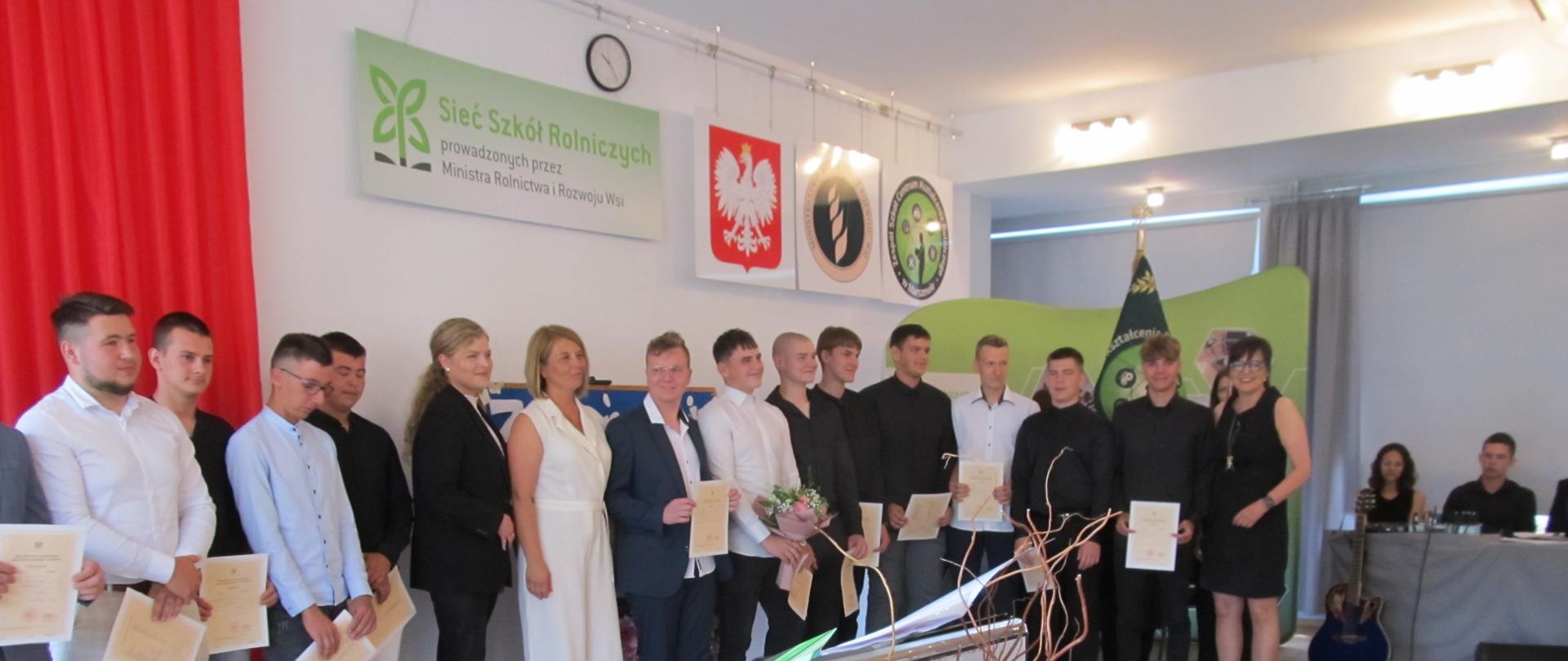 Zakończenie roku szkolnego w Zespole Szkół Centrum Kształcenia Rolniczego w Marszewie