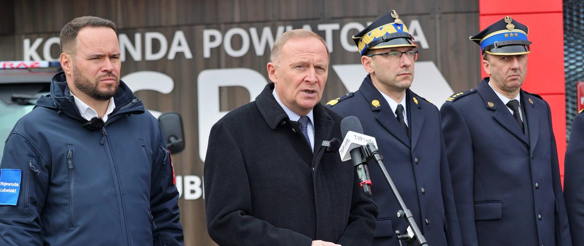 Nowa siedziba Komendy Powiatowej PSP w Janowie Lubelskim oficjalnie otwarta
