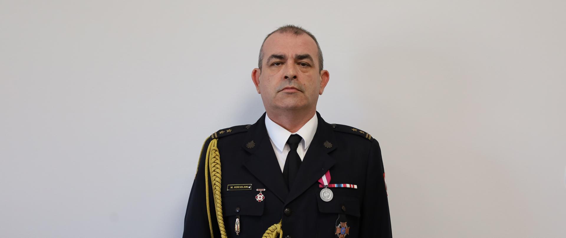 bryg. Kocielski Marek - Komendant Powiatowy PSP w Kluczborku