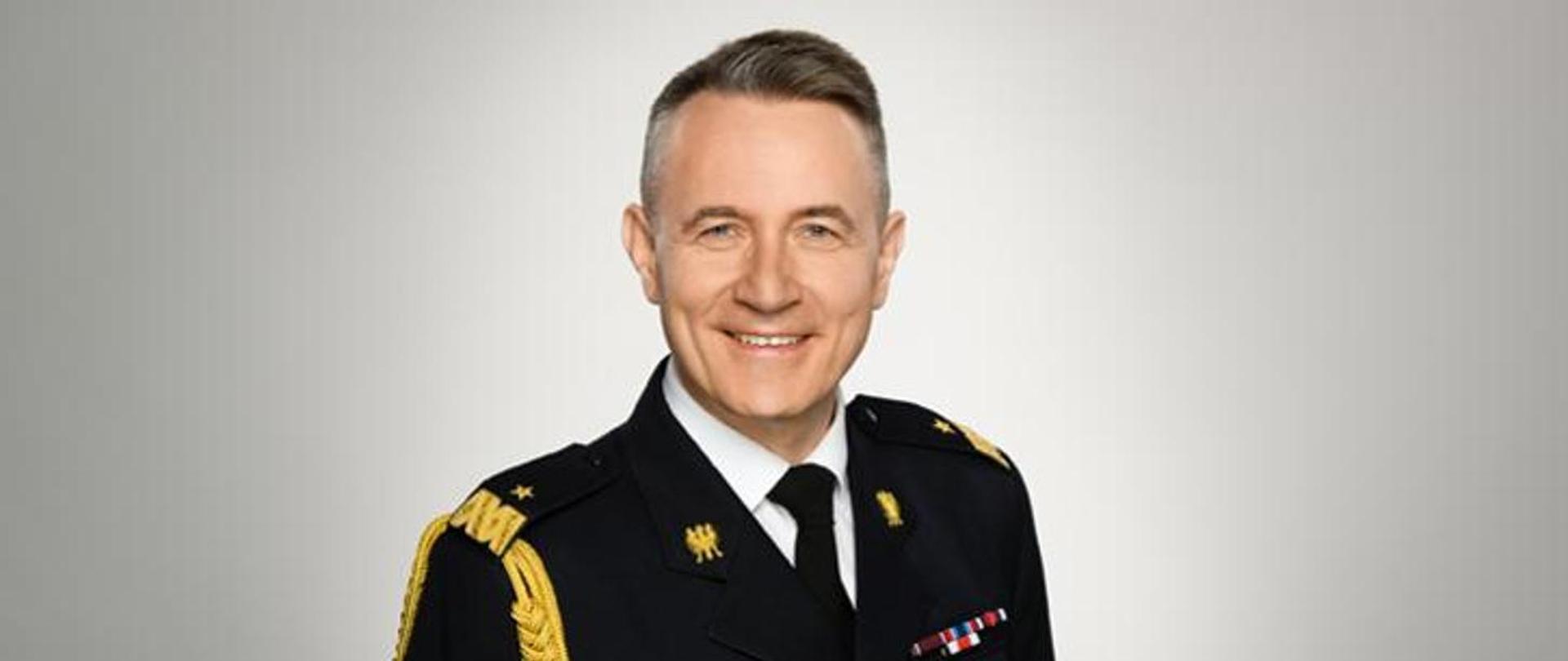 Zdjęcie komendanta Głównego PSP