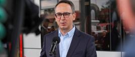 Minister infrastruktury Dariusz Klimczak