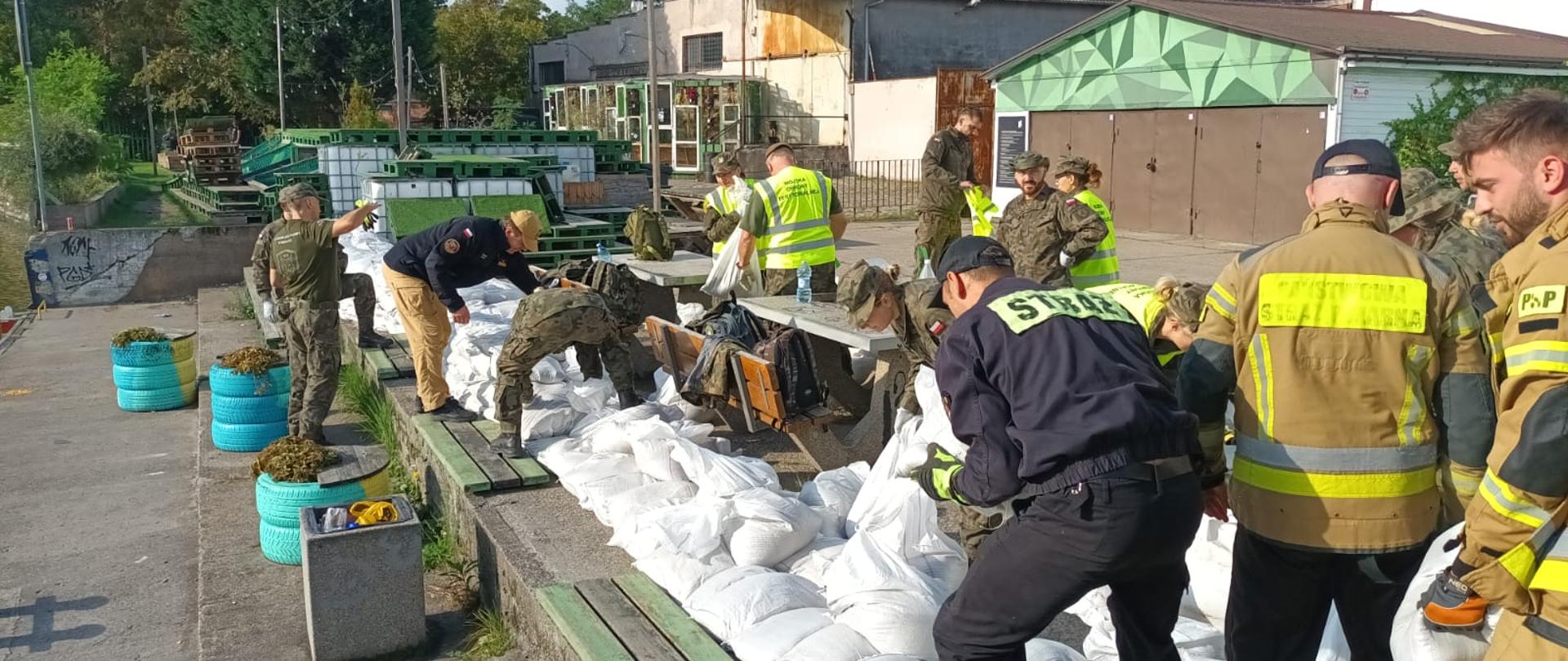 Zabezpieczenia powodziowe w Szczecinie