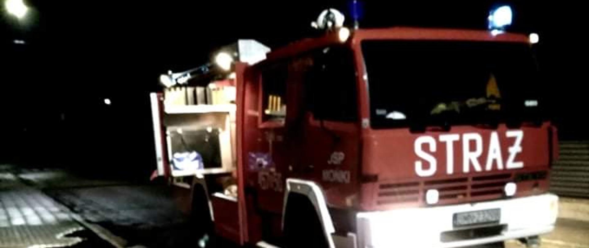 Ulewne deszcze nad Mońkami.