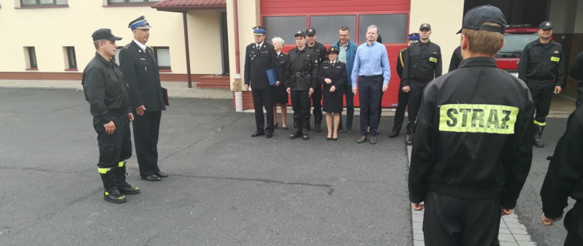 Ostatnia zmiana służby st. ogn. Wojciecha Dula