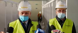 Kończą się prace budowlane przy szpitalach tymczasowych w Białymstoku