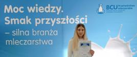 Finał Ogólnopolskiego Turnieju Wiedzy o Przetwórstwie Mleczarskim