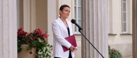 Ministra Marta Cienkowska zapowiedziała zmiany w Instytucie Solidarności i Męstwa im. Witolda Pileckiego, fot. Danuta Matloch/MKiDN