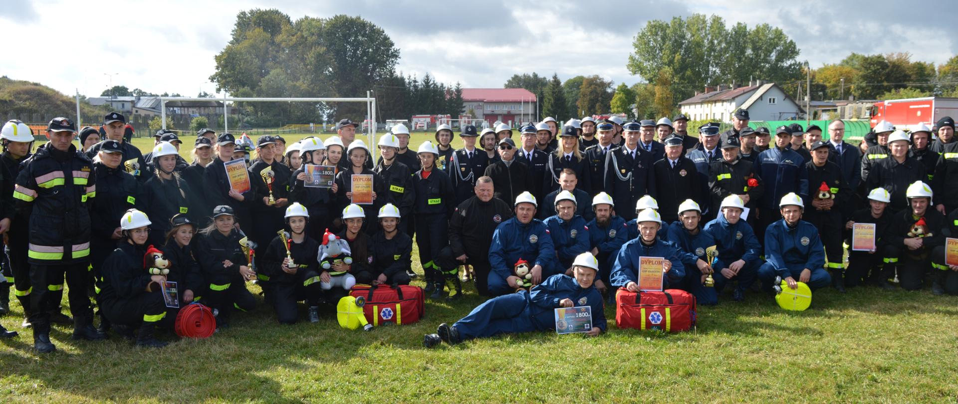Powiatowe Zawody Sportowo - Pożarnicze OSP w Grudusku