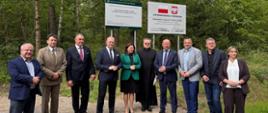 Wojewoda Król na otwarciu wyremontowanej drogi Pozezdrze–Harsz