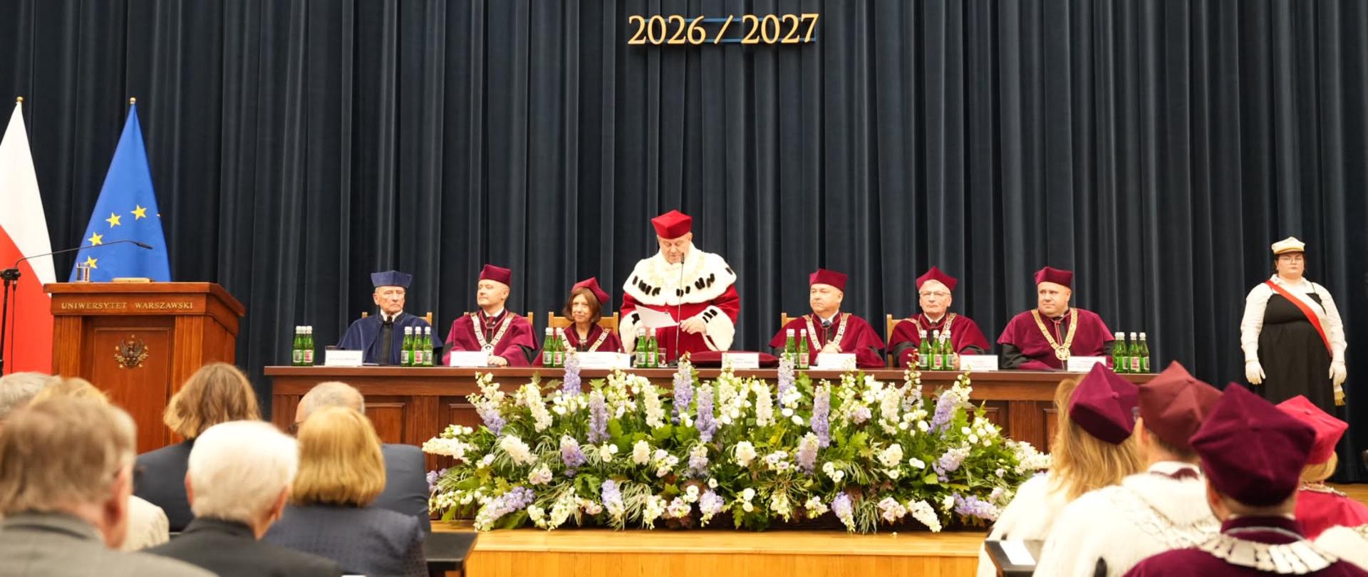 Inauguracja roku akademickiego na Uniwersytecie Warszawskim
