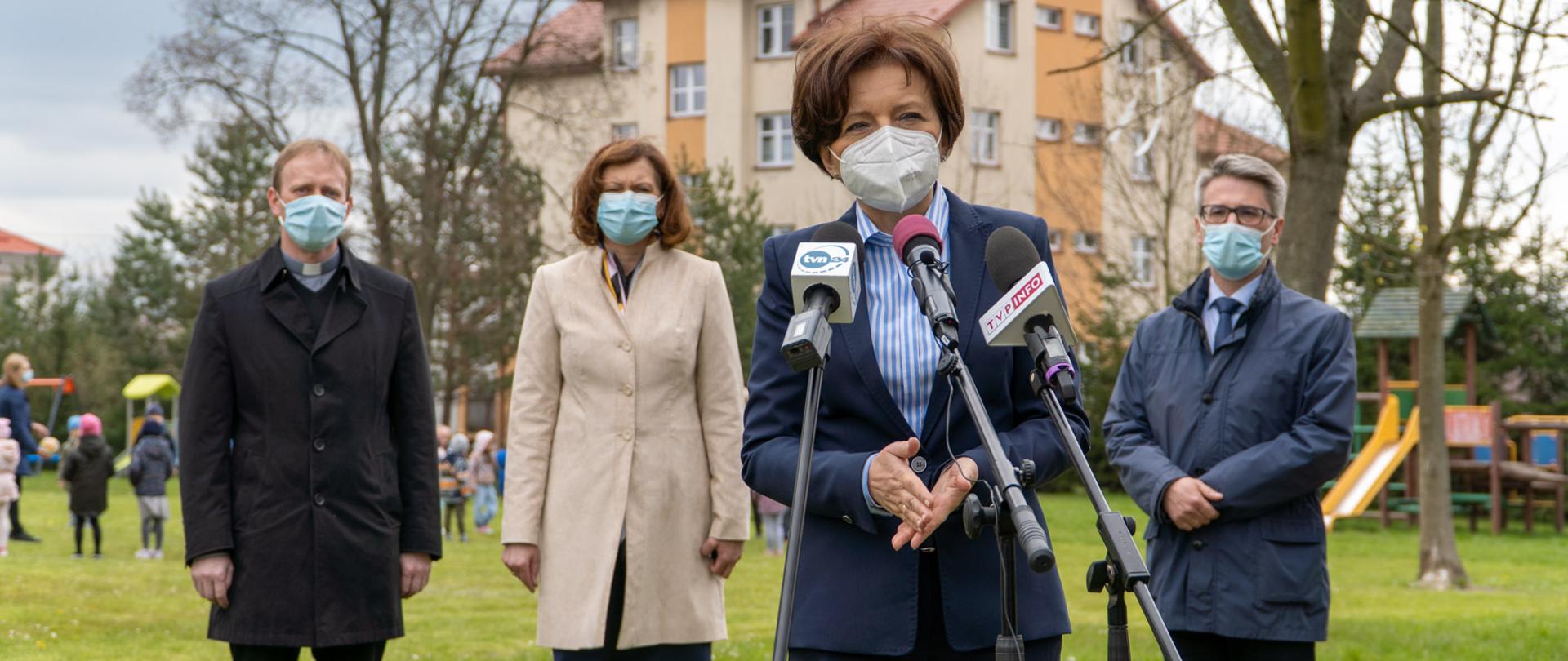 Minister Marlena Maląg w Głogowie Małopolskim
