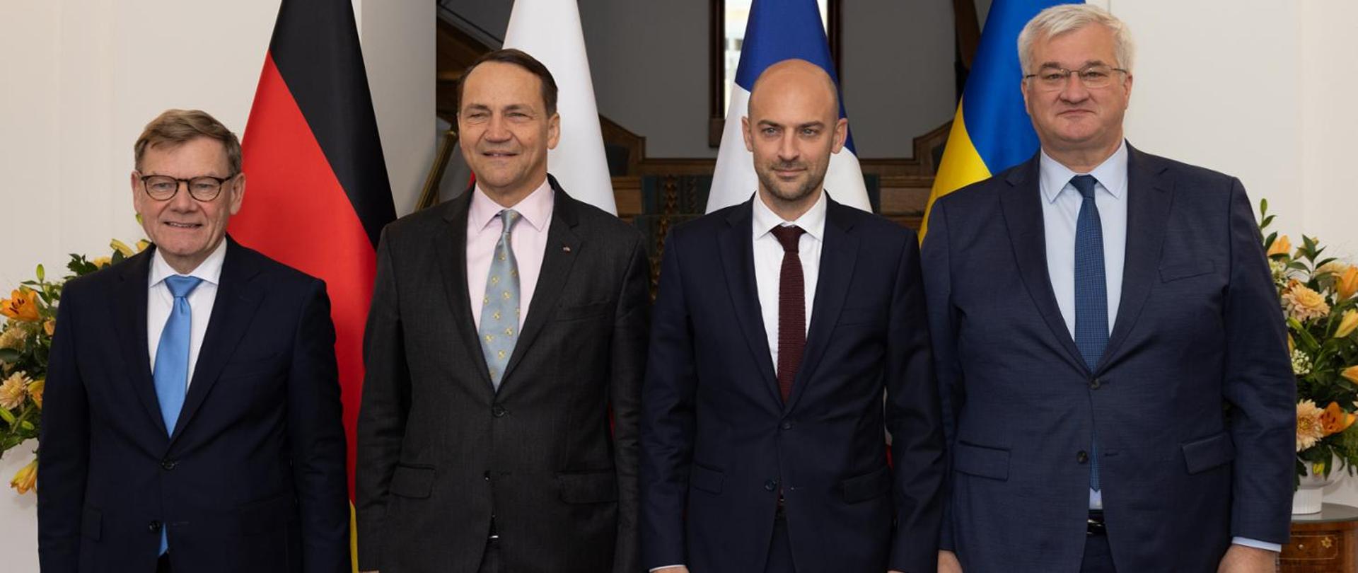 Spotkanie ministrów spraw zagranicznych w formule Trójkąta Weimarskiego