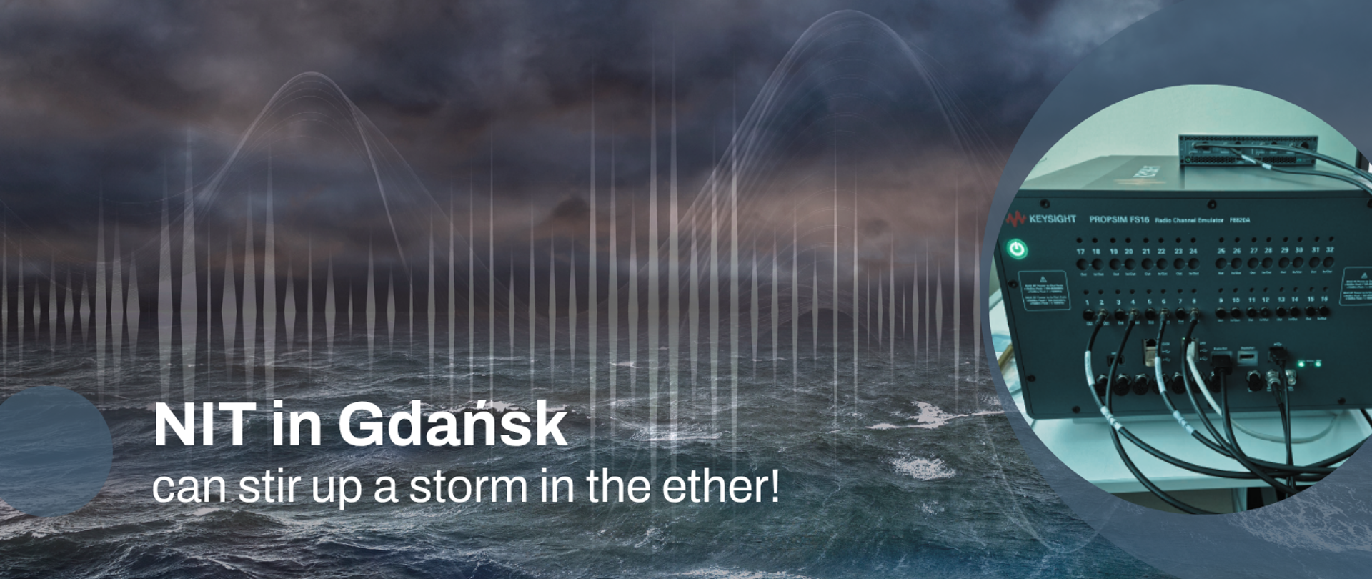 The National Institute of Telecommunications gains a new "laboratory battlefield” for radio waves