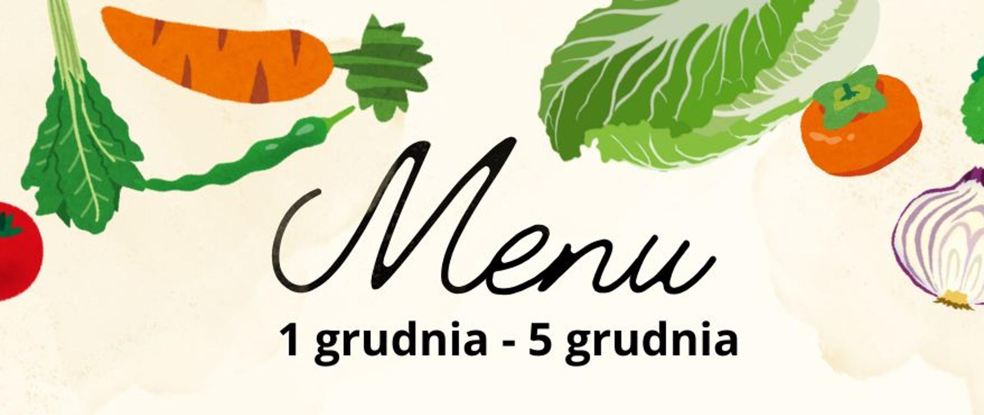Menu na 49 tydzień
