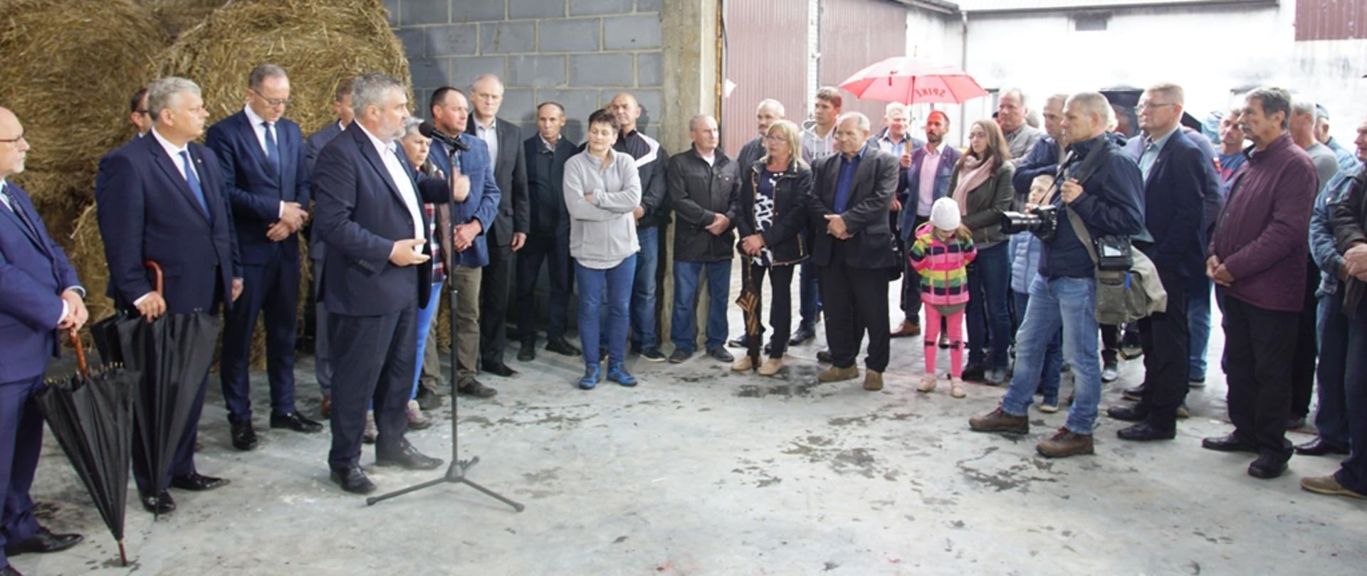 Spotkanie z rolnikami w Glinicach