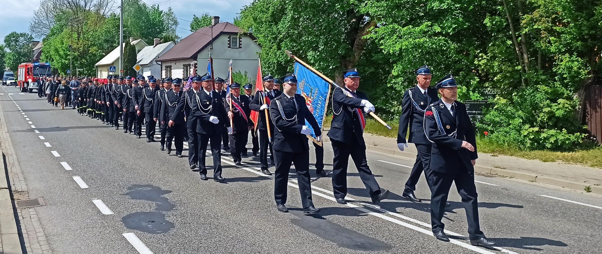 Uroczystość 120-lecia jednostki Ochotniczej Straży Pożarnej w Broku