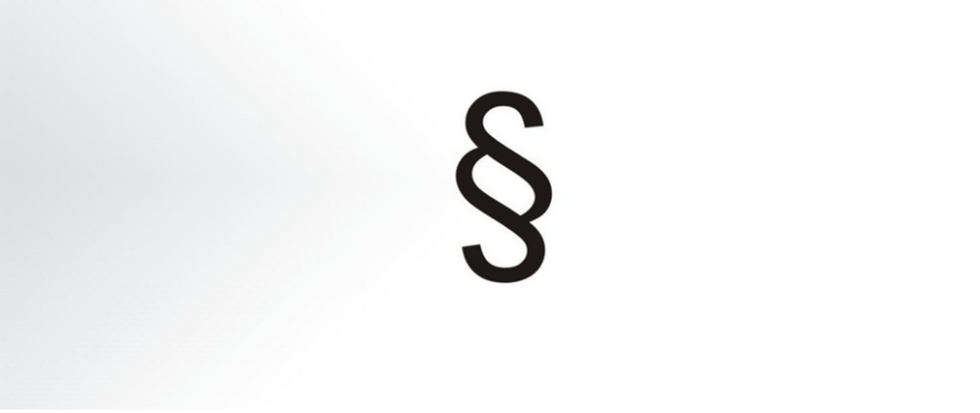 Na zdjęciu znaczek paragrafu.