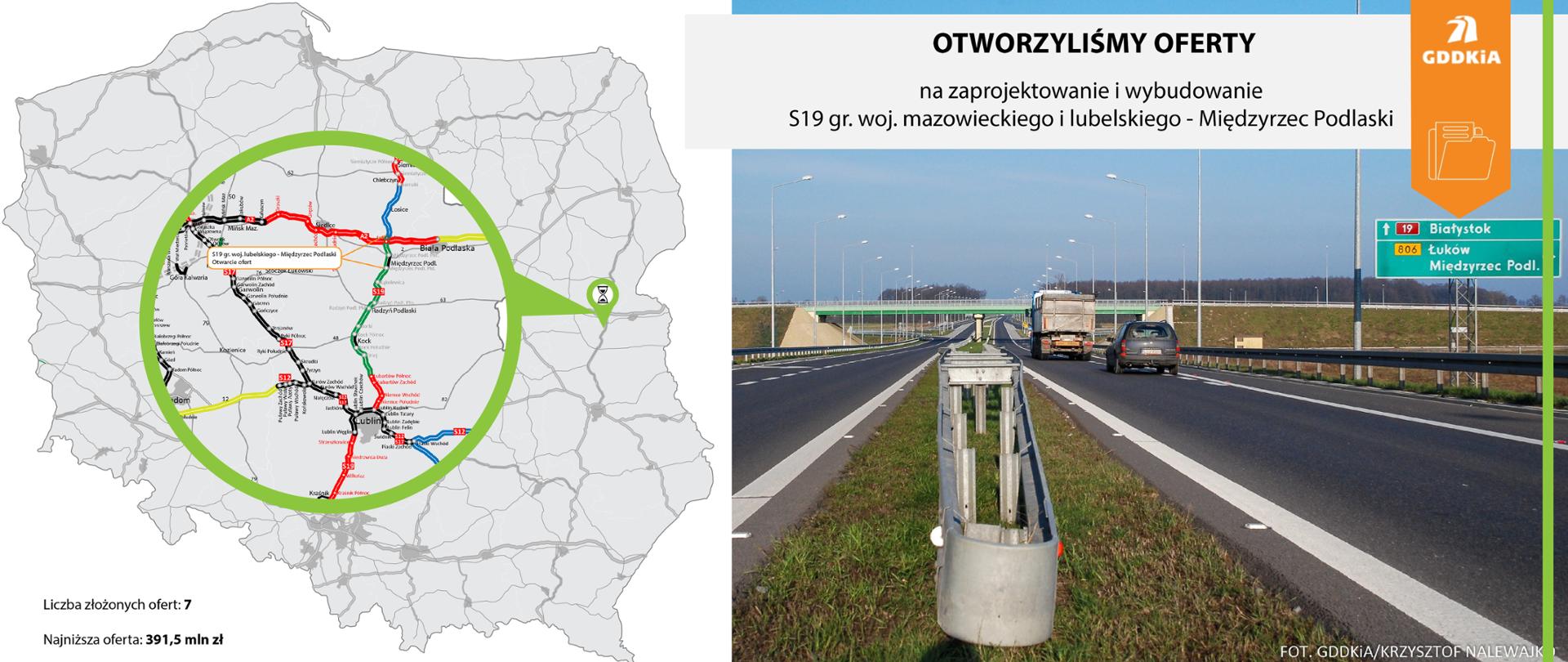 Poznaliśmy chętnych do budowy S19 w okolicy Międzyrzeca Podlaskiego 