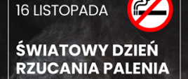 Baner dzień rzucania palenia - panorama