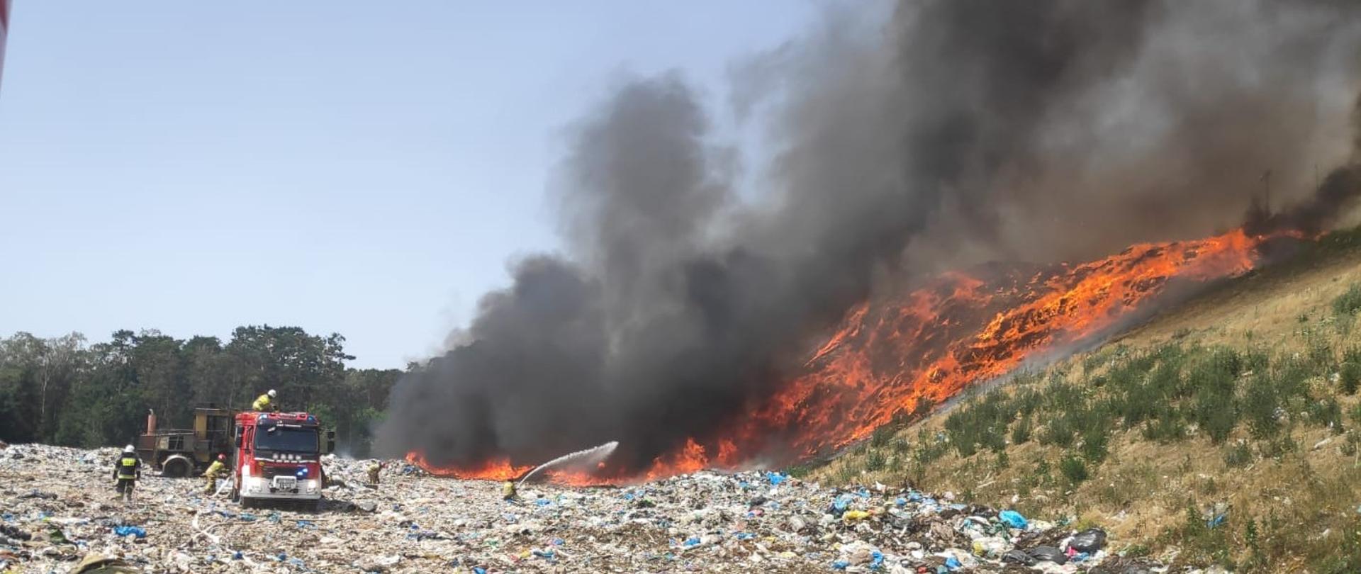 Pożar w CZG 19.06.2022
