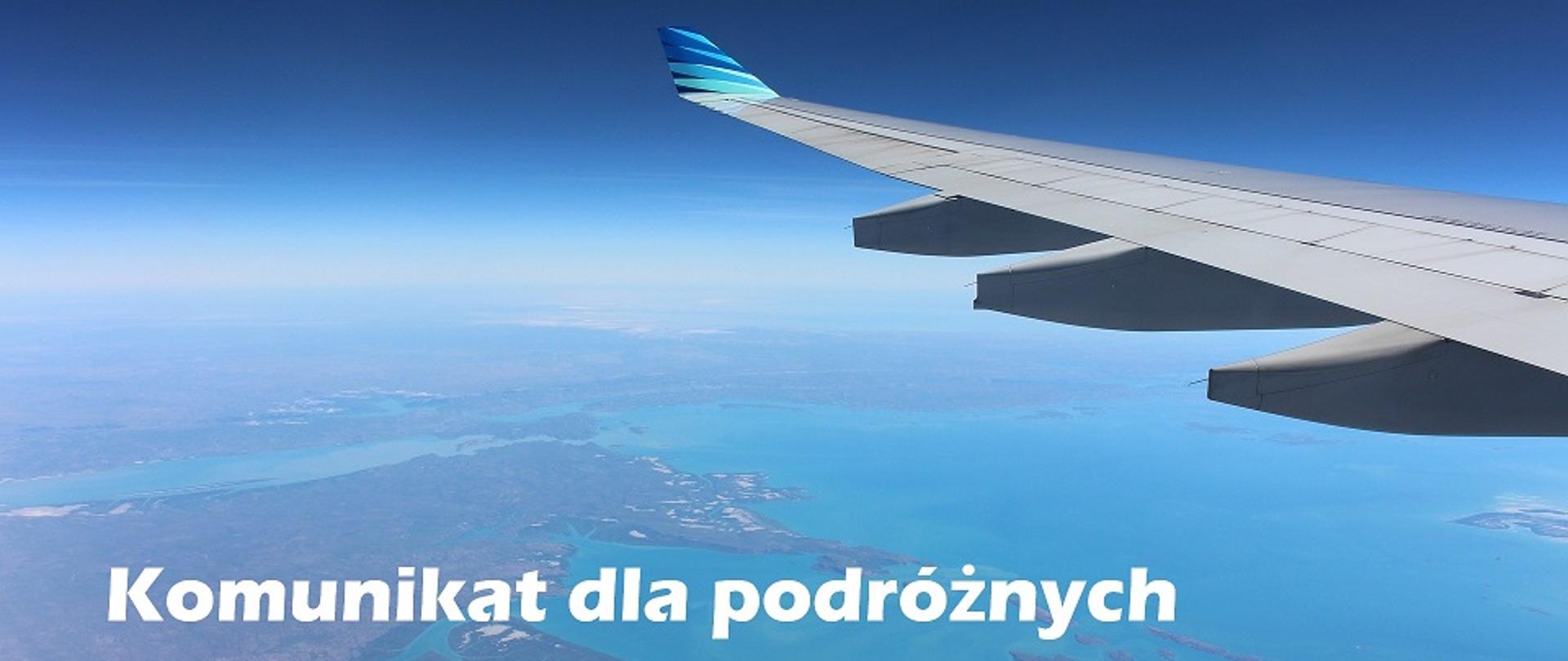 Komunikat dla podróżnych