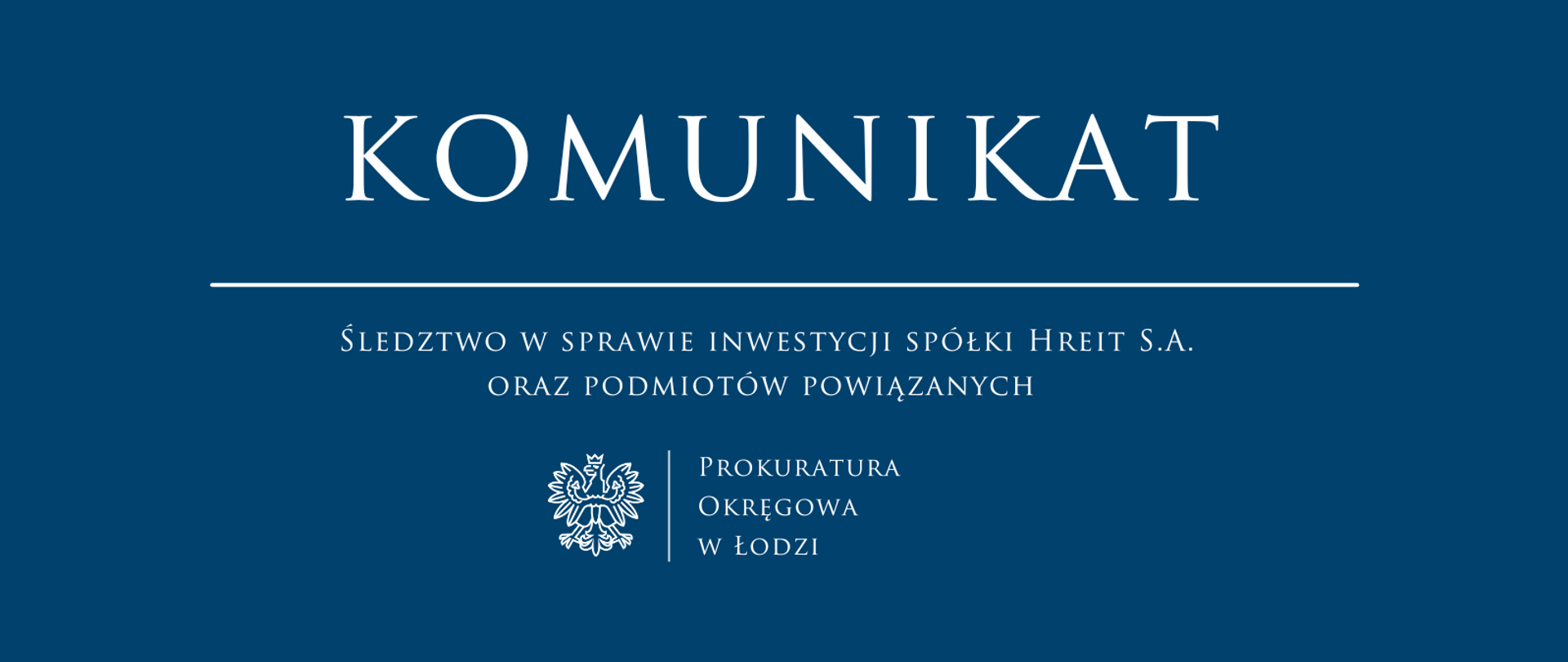 Śledztwo w sprawie inwestycji spółki Hreit S.A. oraz podmiotów powiązanych
