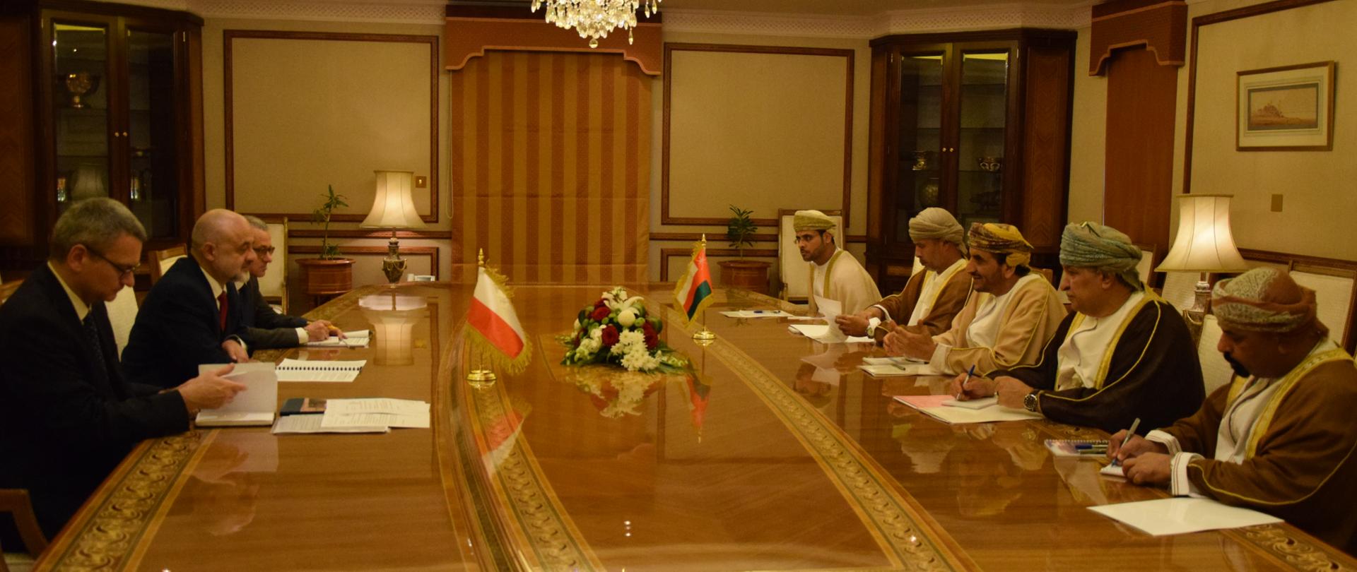 Konsultacje polityczne w Omanie z udziałem wiceministra Macieja Langa