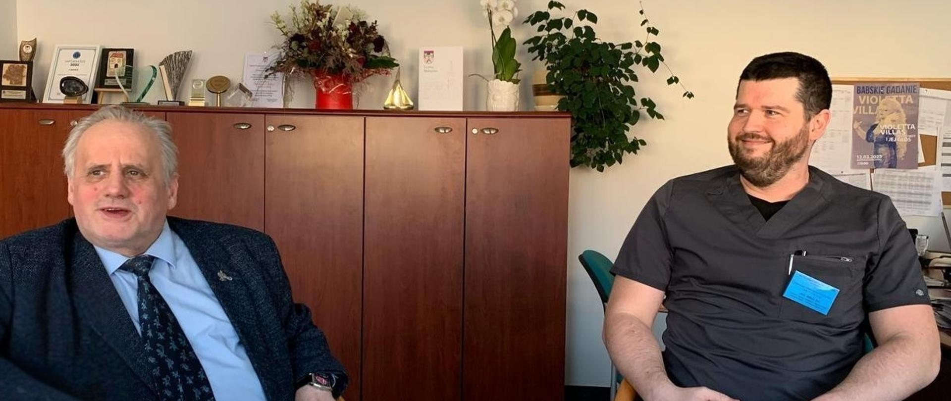 Wizyta w Szpitalu Powiatowym im. Jana Mikulicza w Biskupcu