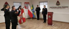 Ślubowanie nowo przyjętych strażaków