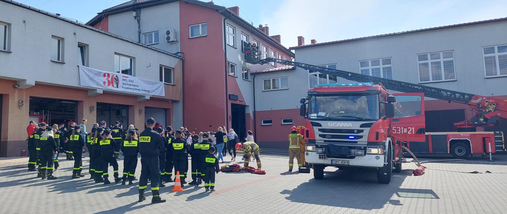 Zbiórka Młodzieżowych Drużyn Pożarniczych