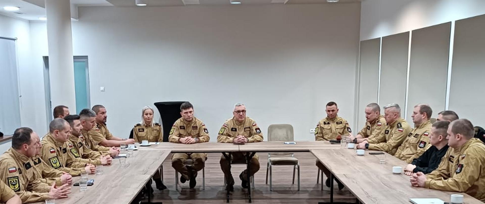 Odprawa koordynatorów ratownictwa medycznego PSP woj. dolnośląskiego 