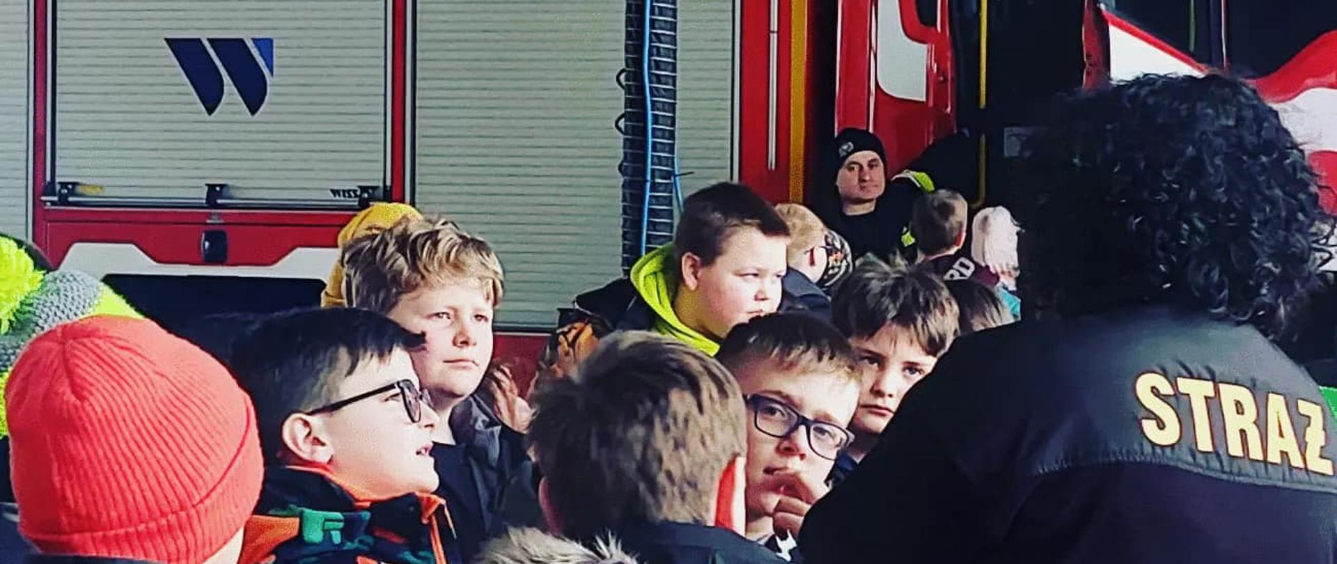 Wizyta uczniów z Warki