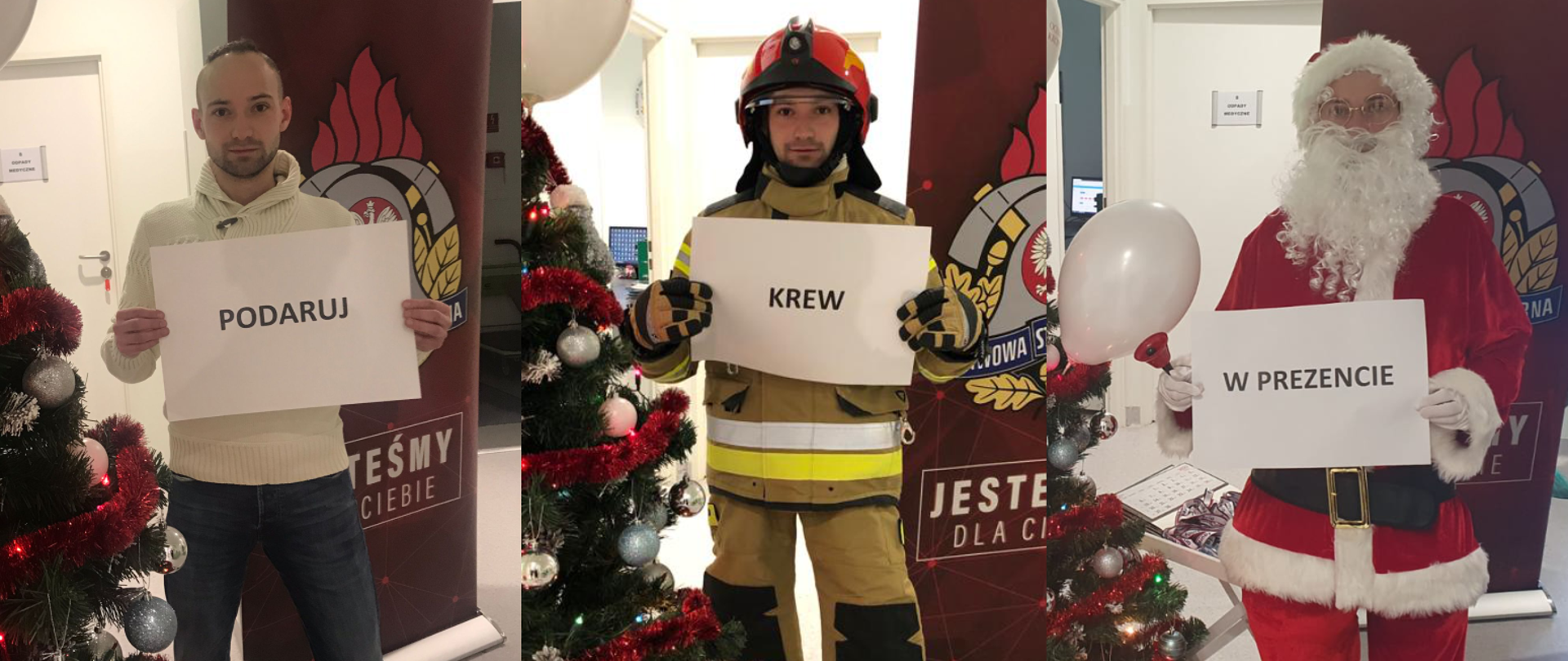 Strażackie Mikołajki- Podaruj krew w prezencie