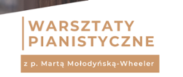 Plakat warsztatów ze zdjęciem portretowym prelegentki w górnej części oraz szczegółami wydarzenia w dolnej części