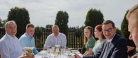 Prime Minister Mateusz Morawiecki's visit to the farm