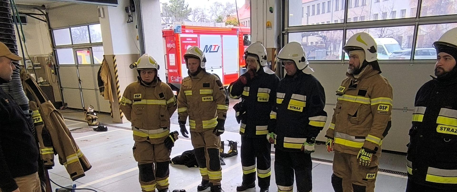 Zakończenie szkolenia podstawowego strażaka ratownika OSP