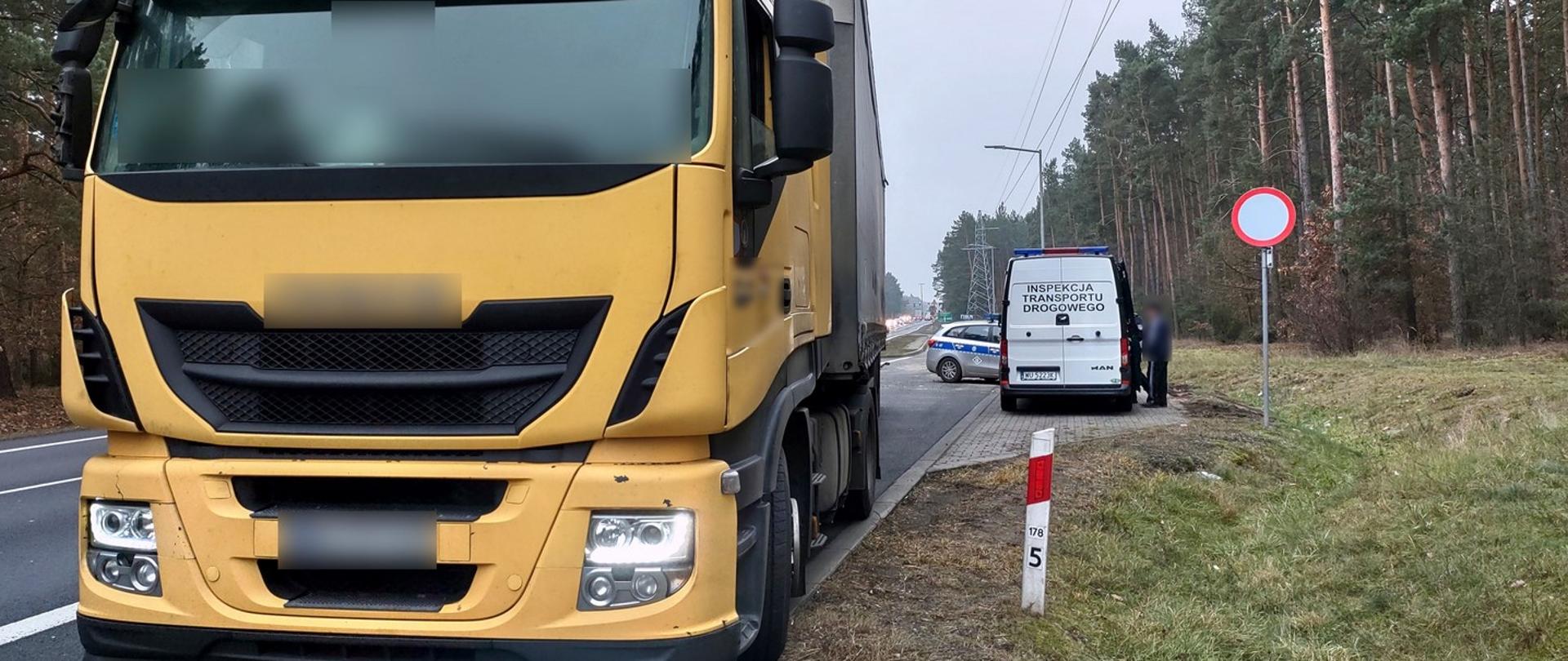 Rumuński kierowca jechał do Świnoujścia "na podwójnym gazie"