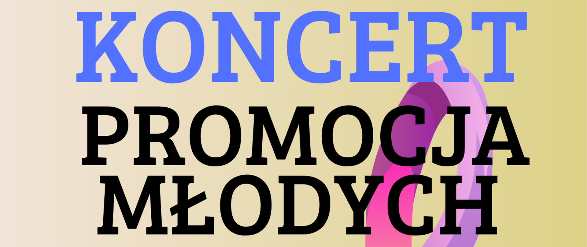 Kolorowy plakat ze stylizowanym kluczem. KONCERT PROMOCJA MŁODYCH w wykonaniu wyróżniających się uczniów Państwowej Szkoły Muzycznej I i II stopnia im. Stanisława Moniuszki w Grudziądzu. 18 czerwca 2025 godz. 17.00 Muzeum. Wstęp wolny