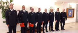 Decyzje nagrodowe strażakom za wykazanie się szczególnym zaangażowaniem podczas wykonywania zadań służbowych w szczególnie trudnych i niebezpiecznych warunkach podczas akcji ratowniczej na terytorium Grecji
