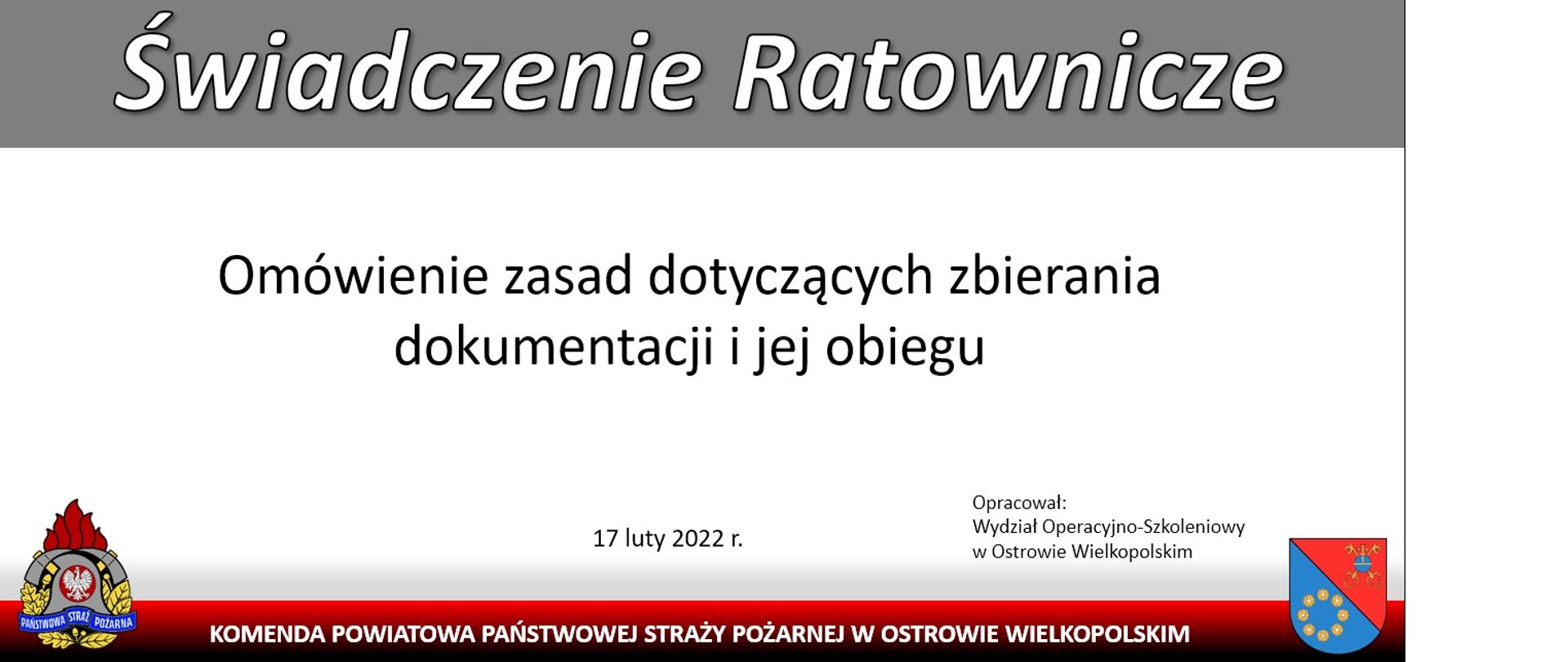 Omówienie zasad dotyczących zbierania dokumentacji i jej obiegu
