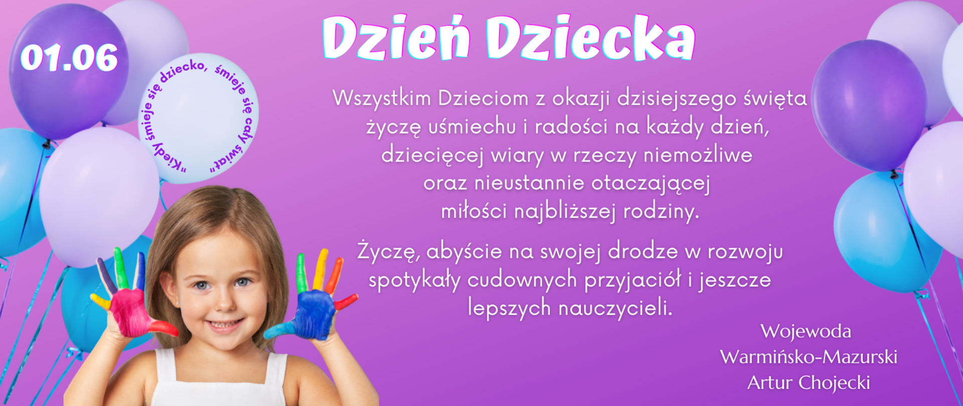 Życzenia na Dzień Dziecka