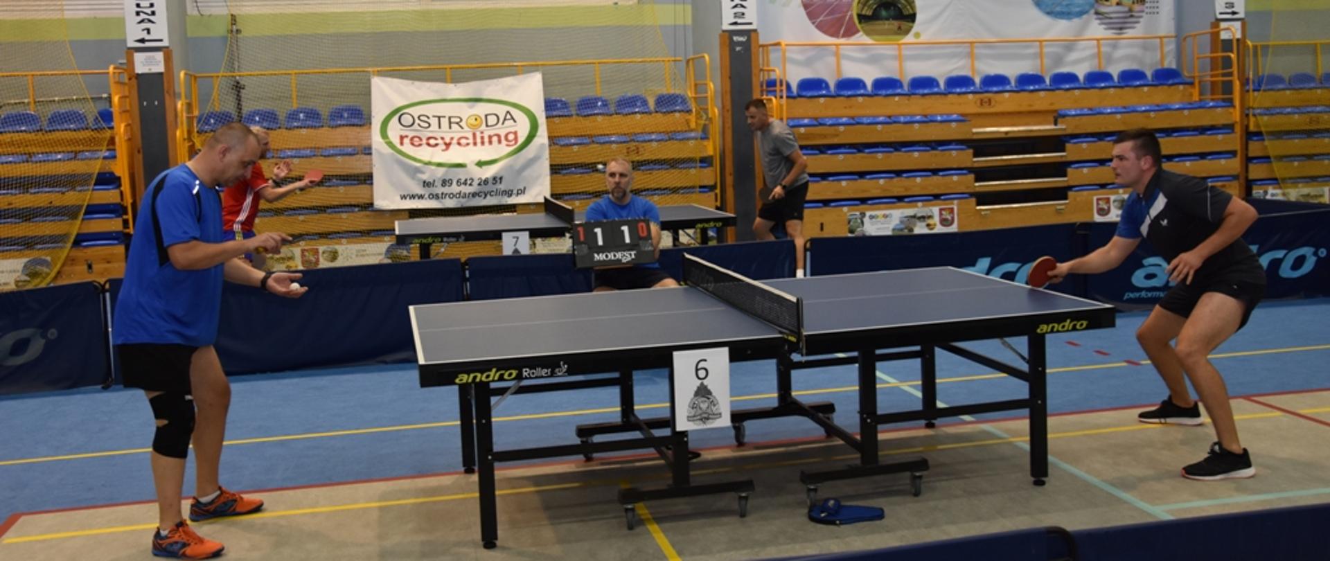 Kolejne mecze pingpongowe w turnieju