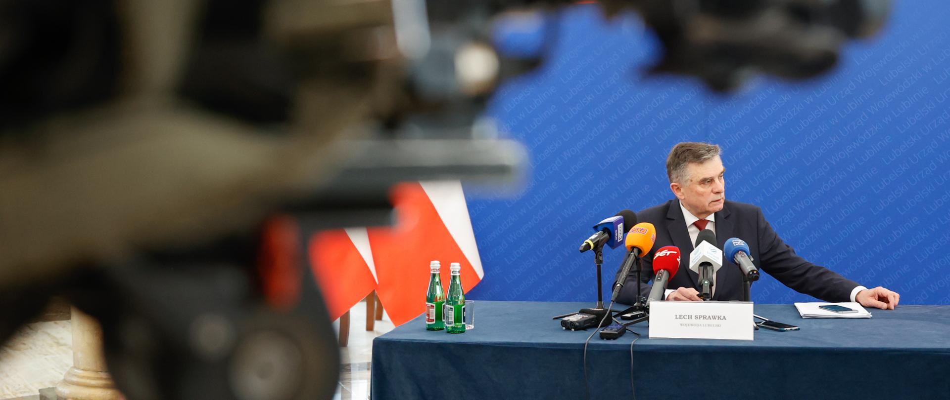 Problematyka zboża – konferencja prasowa wojewody lubelskiego 