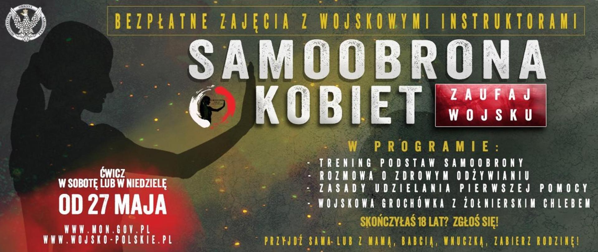„Samoobrona kobiet – zaufaj wojsku” – ruszają zapisy na bezpłatne treningi