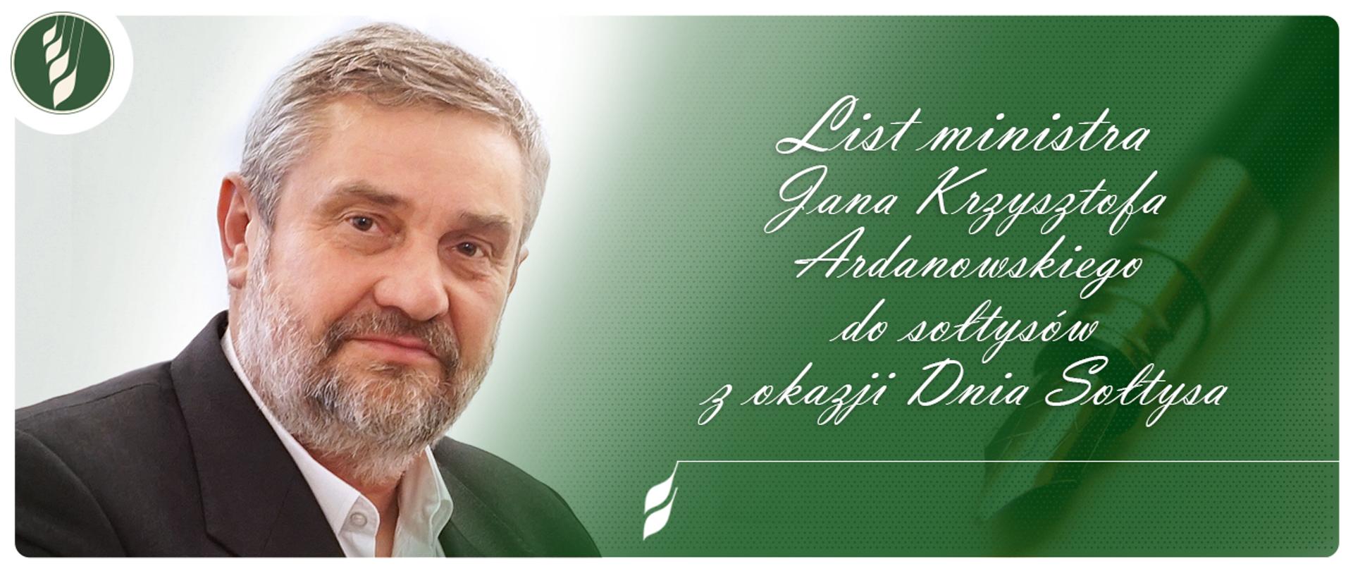 Infografika list ministra do sołtysów